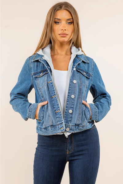 Jean jacket sweatshirt womens shop
