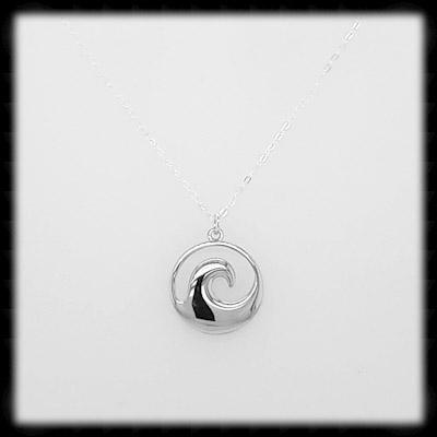 #A12N- Classic Wave Necklace