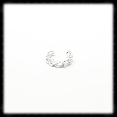 #EC3- Link Ear Cuff- Silver