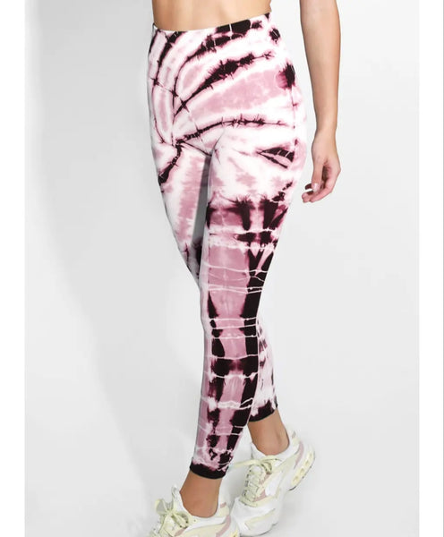 Nikibiki Spiral Tie Dye Leggings (Color Options)