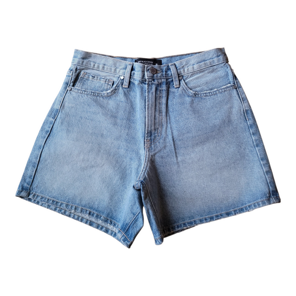 Just Black Denim- Vintage HR Short- Light Denim