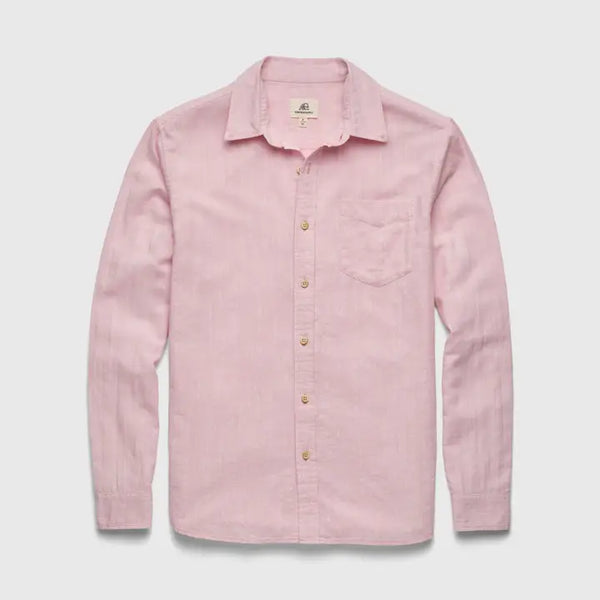 Slub Shirt- Coral Blush