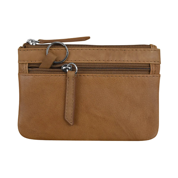 ili NY- Leather Coin Purse-  *Multiple Colors Available*