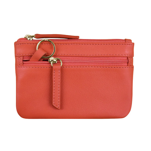 ili NY- Leather Coin Purse-  *Multiple Colors Available*