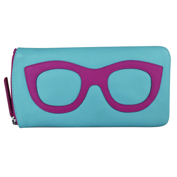 ili NY- Eyeglass Leather Case-  *Multiple Colors Available*