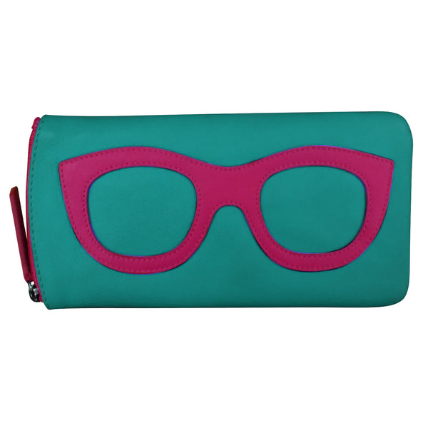 ili NY- Eyeglass Leather Case-  *Multiple Colors Available*