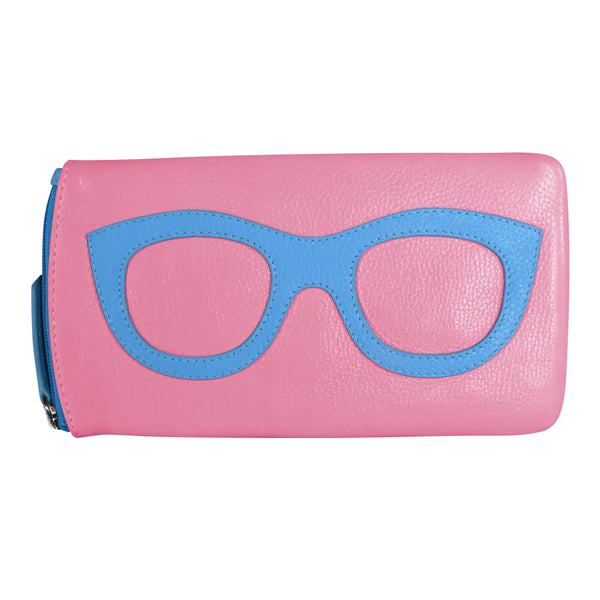 ili NY- Eyeglass Leather Case-  *Multiple Colors Available*