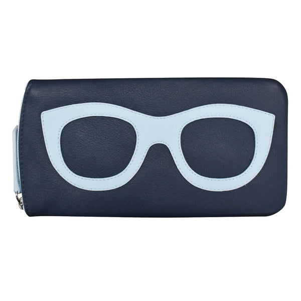 ili NY- Eyeglass Leather Case-  *Multiple Colors Available*
