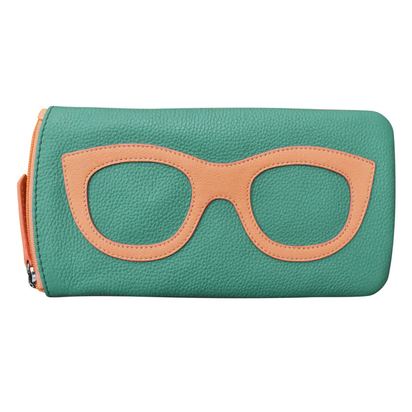 ili NY- Eyeglass Leather Case-  *Multiple Colors Available*