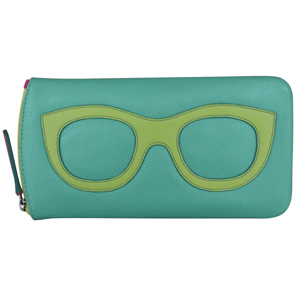 ili NY- Eyeglass Leather Case-  *Multiple Colors Available*