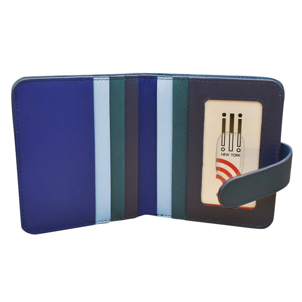 ili NY- Bi Fold Credit Card Wallet-  *Multiple Colors Available*