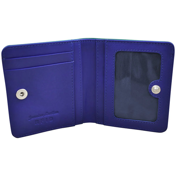 ili NY- 2 Tone Mini Bifold Wallet-  *Multiple Colors Available*