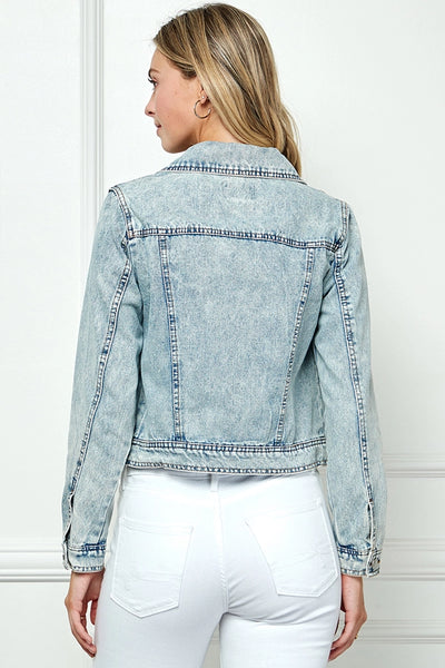 Denim Jacket- Acid Wash