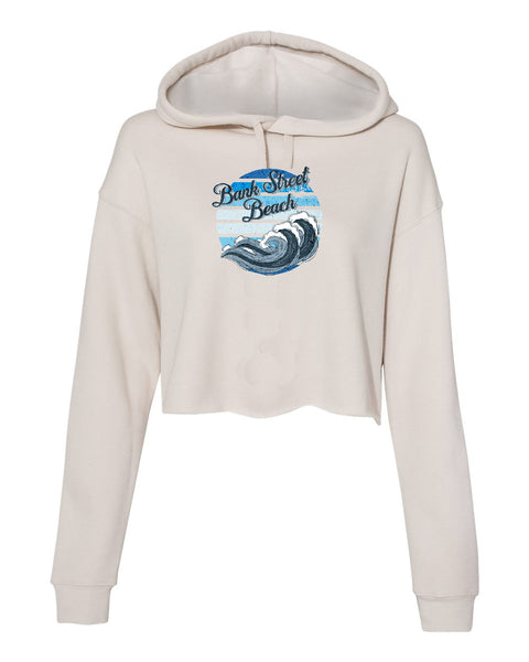 Bank St Beach Cropped Hoodie- Color Options