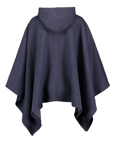 Women's Amanda Poncho- Navy