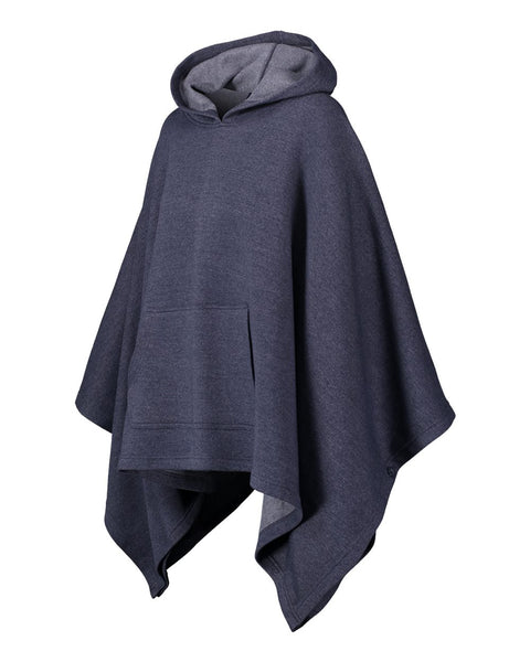 Women's Amanda Poncho- Navy