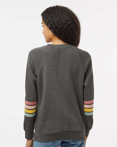 Striped Crew Sweatshirt