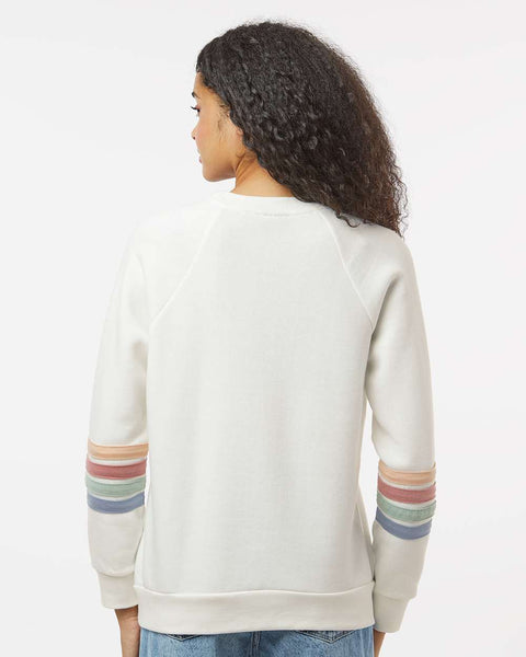 Striped Crew Sweatshirt