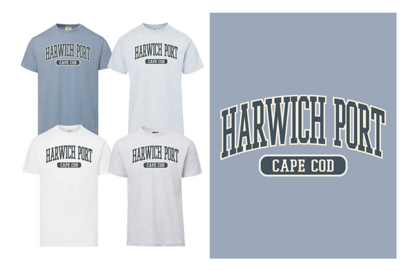 Harwich Port Varsity T-Shirt- MV Sport- *Multiple Colors*