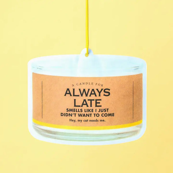 Whiskey River Funny Air Freshener (Multiple Options Available)