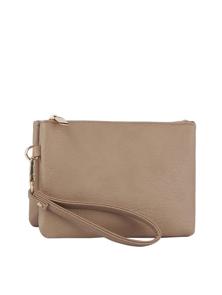 Convertible Clutch Crossbody Wristlet