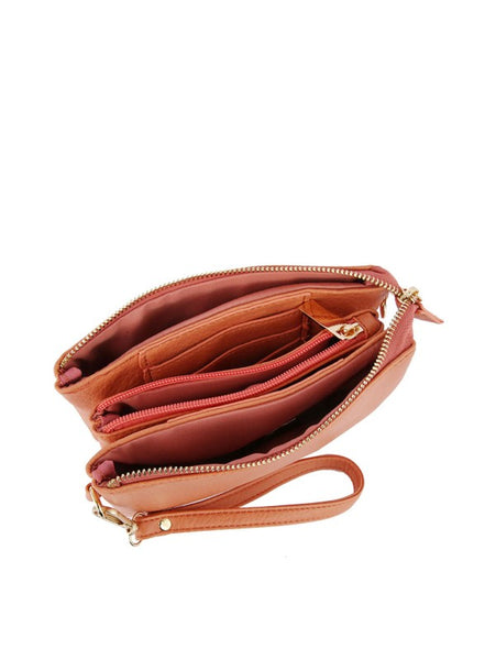 Convertible Clutch Crossbody Wristlet