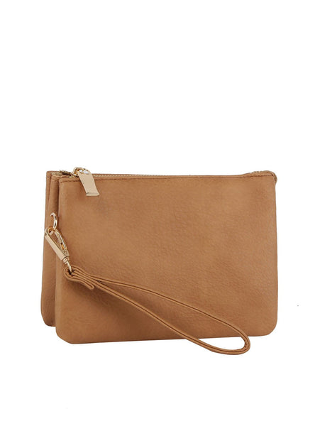 Convertible Clutch Crossbody Wristlet