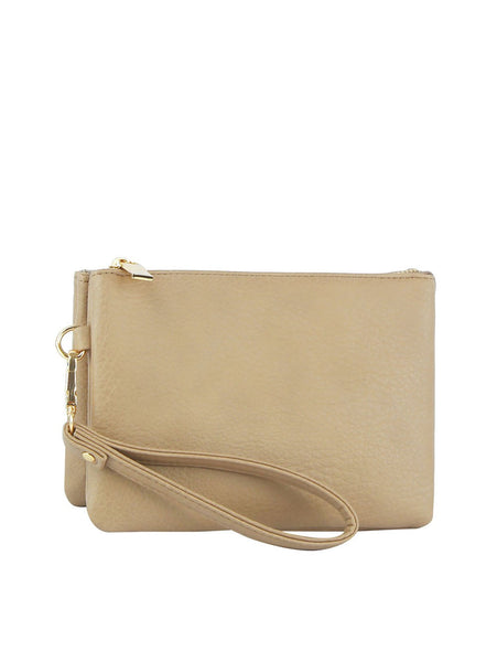 Convertible Clutch Crossbody Wristlet