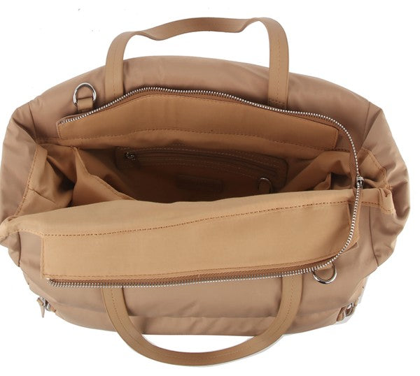 Puffer Tote- Multiple Colors Available