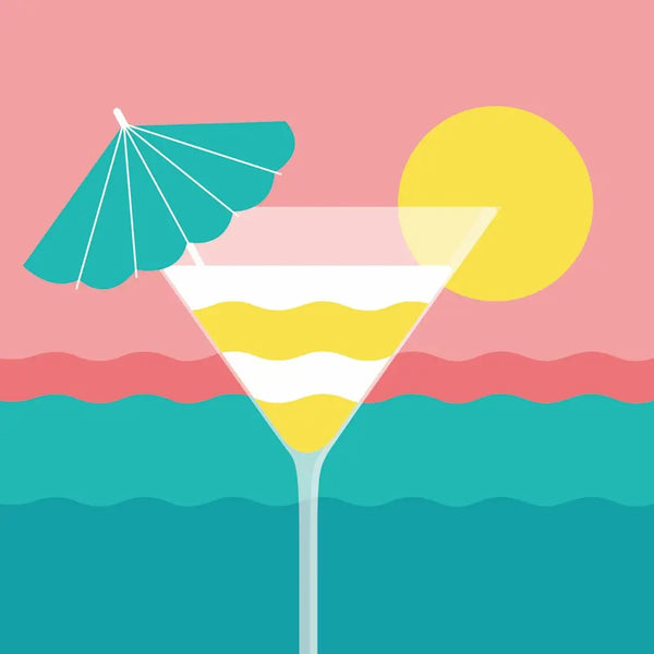 Cocktail Napkins- Soleil Couchant