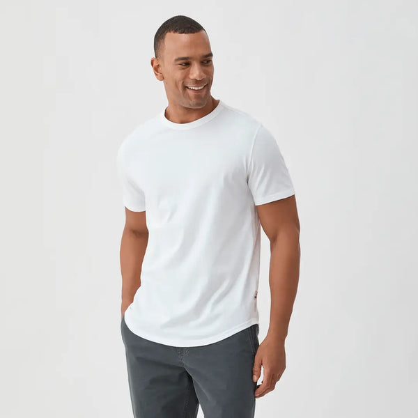 Surfside- Salty Scoop Jersey Tee- White