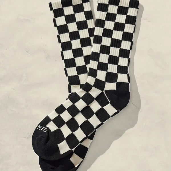 Checkerboard Socks (Multiple Options Available)