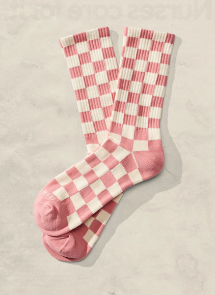 Checkerboard Socks (Multiple Options Available)