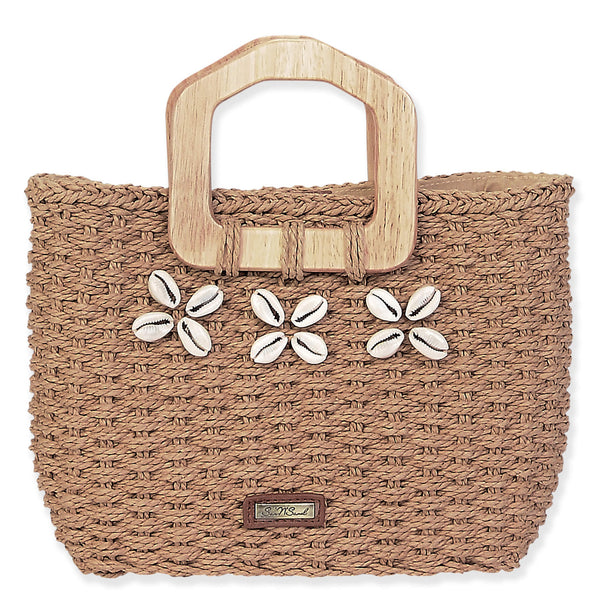 #CE6643- Paper Straw Medium Tote *Mutliple Colors Available*