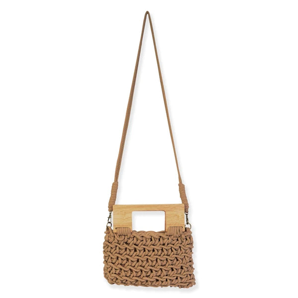 #CE6650- Cotton Knit Handbag *Mutliple Colors Available*