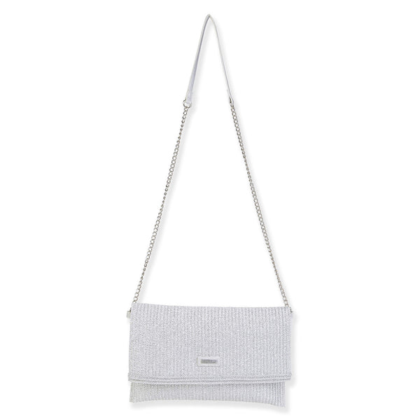 #CE6722- Poly Straw Crossbody