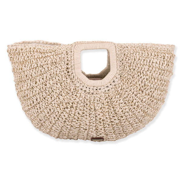 Paper Straw Medium Clutch- *Multiple Colors*