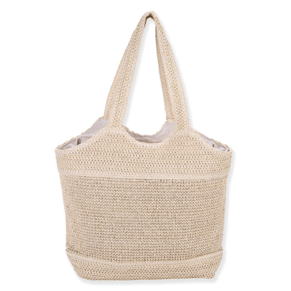 #CE6861- Valley Willow Scoop Tote - Multiple Colors Available
