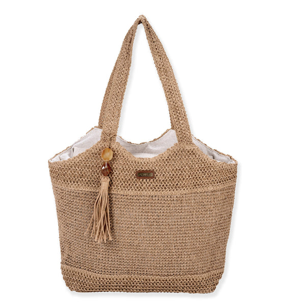 #CE6861- Valley Willow Scoop Tote - Multiple Colors Available