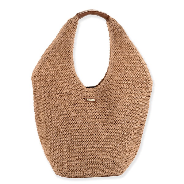 #CE6864- Paper Straw Scoop Tote *Mutliple Colors Available*