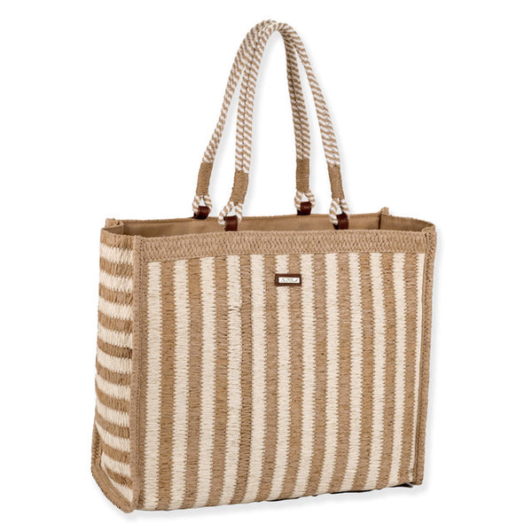 #CE6874- Paper Straw Shoulder Tote- Multiple Colors Available