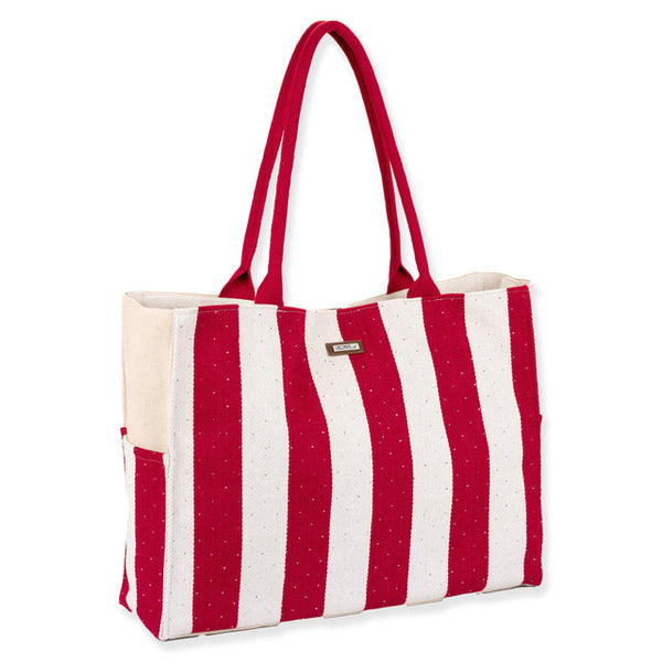 Canvas Shoulder Tote- *Multiple Colors*