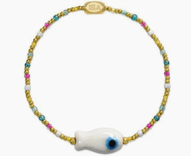Lucky Fish Bracelet- *Multiple Colors Available