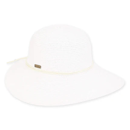 Paperbraid Tapered Floppy Hat- (Color Options)