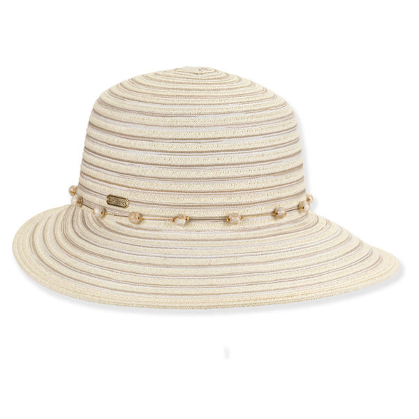 Tapered Bucket Hat- Ivory