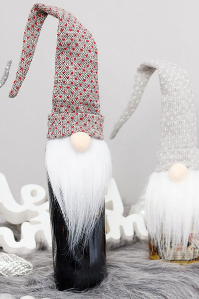 Gnome Wine Bottle Decoration- Multiple Options