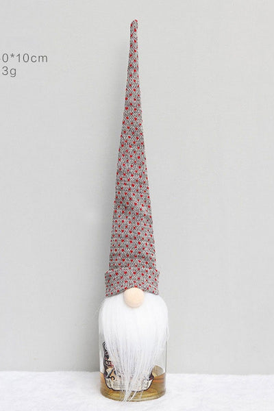 Gnome Wine Bottle Decoration- Multiple Options