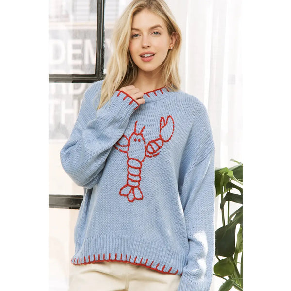 Lobster Knit Sweater- *Multiple Options