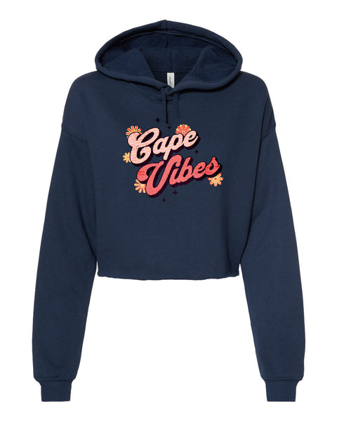 Cropped Hoodie- Cape Vibes- Color Options