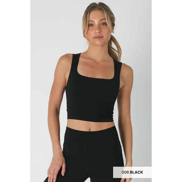 Nikibiki Clean Line Square Crop- Multiple Colors Available